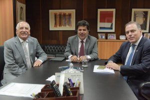 2016 - Audiência com ministro Mendona Filho e Pref. José Leandro
